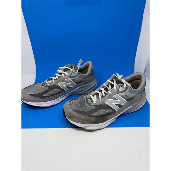 New Balance Shoe 990 V6 Mens 16 Gray USA Made Running Sneaker 2E M990GL6 - Picture 4 of 12